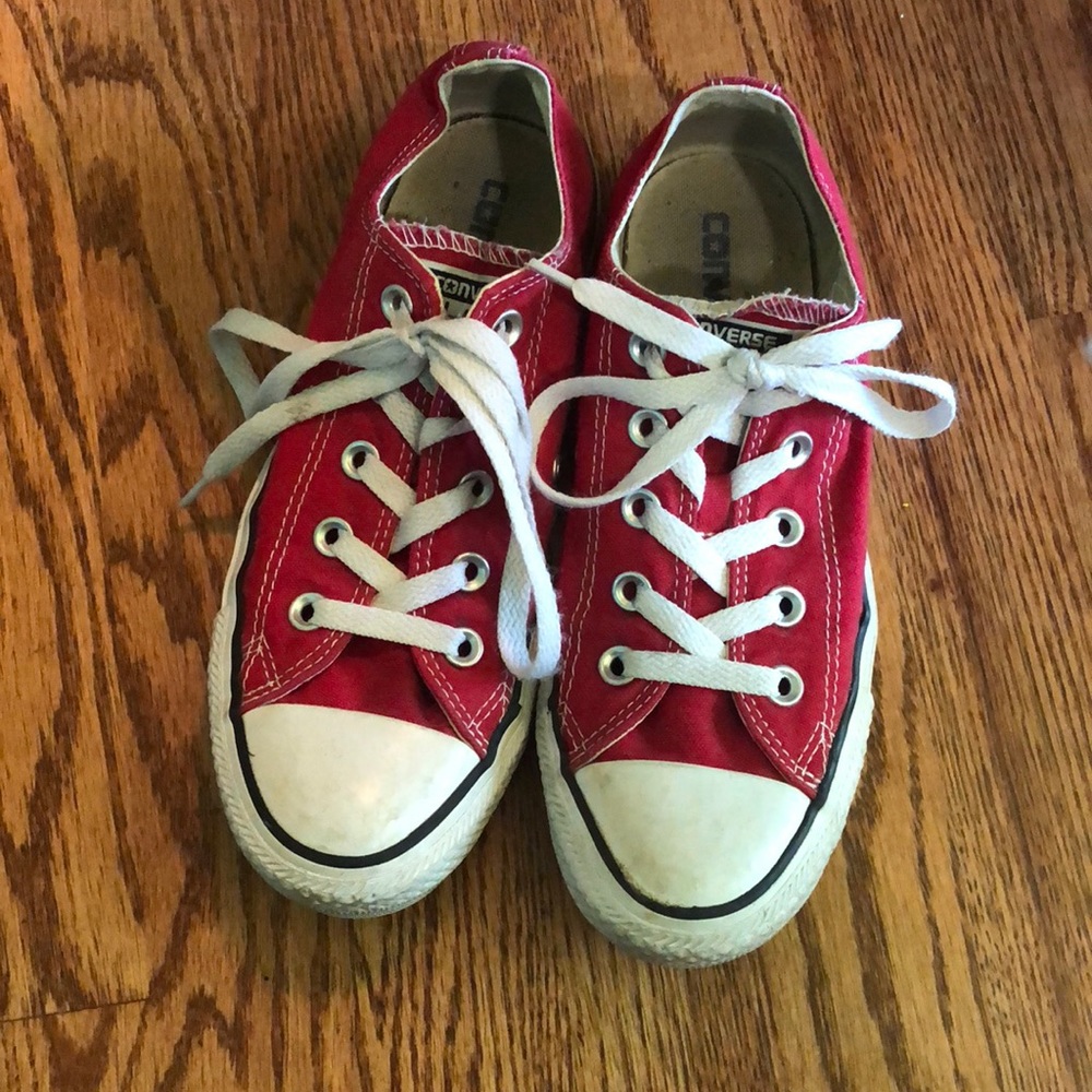 red converse
